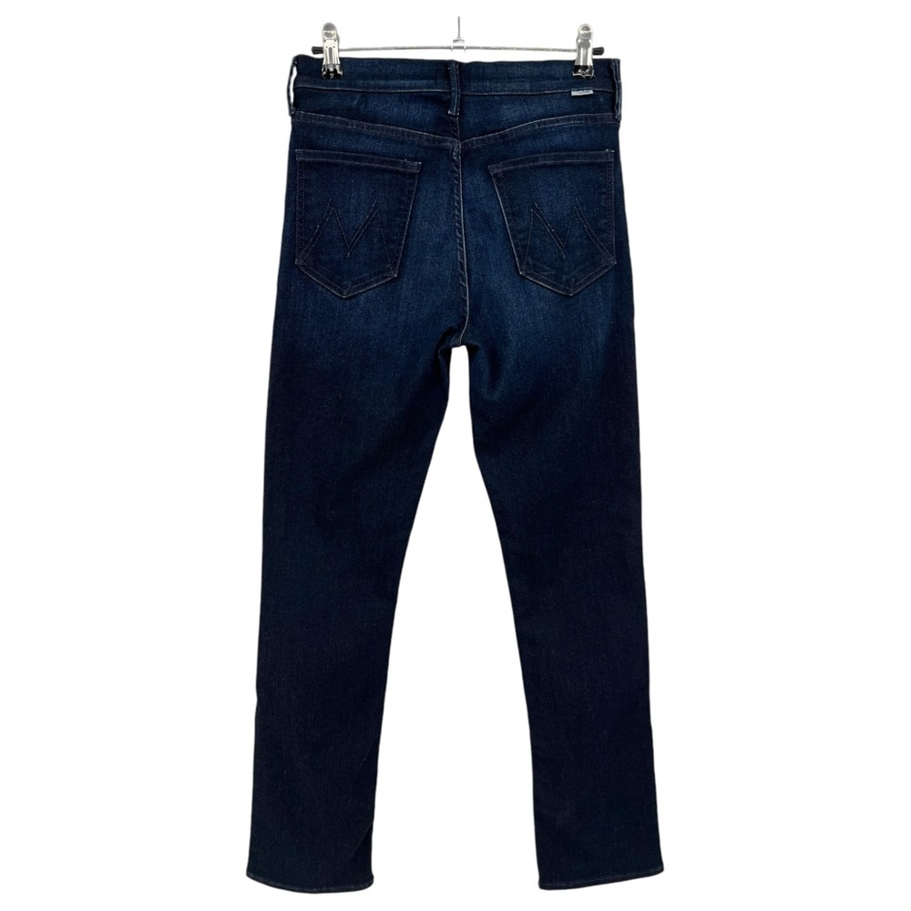 MOTHER The Mid Rise Dazzler Ankle Jeans In Now or Never Dark Wash Size 28 - Picture 7 of 16